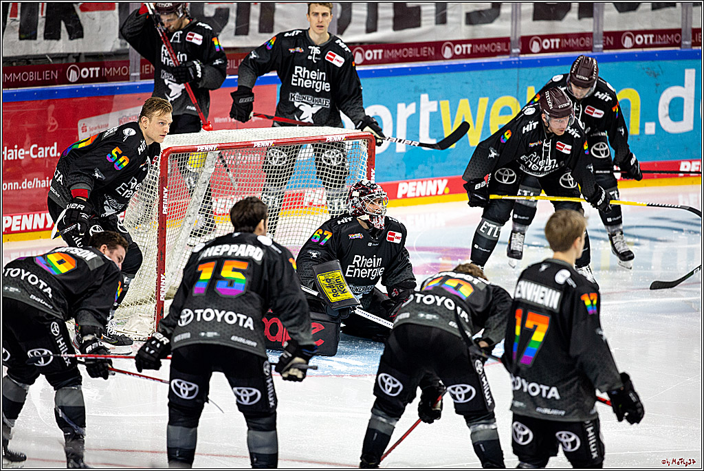 PENNY DEL;  Koelner Haie - Fischtown Pinguins Bremerhaven; Koeln, 17.01.2021